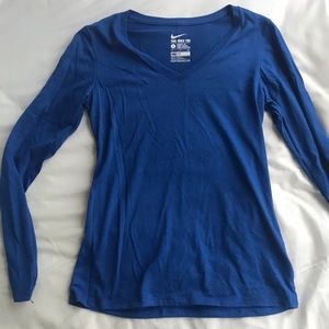 Nike Dryfit long sleeve workout top